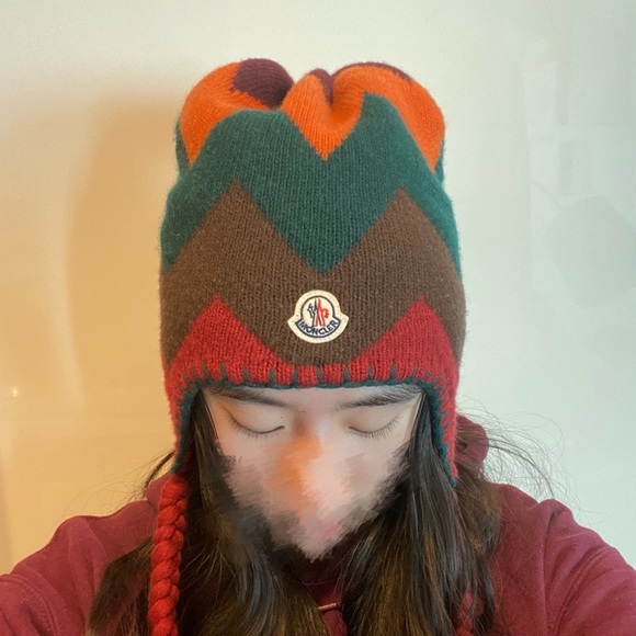 MONCLER GENIUS 2 1952 Zigzag Wool Hat - Picture 3 of 10